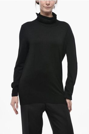 Jil Sander Virgin Wool Turtleneck Sweater size 42