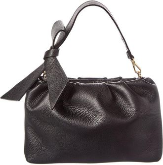 Persaman New York Lilie Bow Leather Shoulder Bag