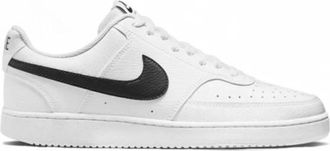 Nike Court Vision Lage Leren Sneakers - Heren - Skateschoenen - Wit - 43 EU - Fitness