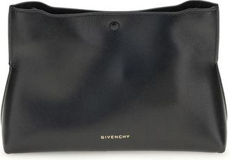 Givenchy Black Calf Leather Bos Taurus Clutch Womens Bag