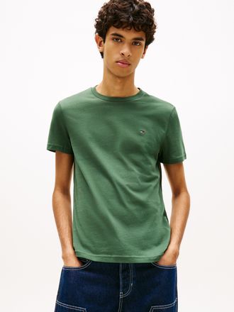 Tommy Jeans Rundhalsshirt TOMMY JEANS TJM XSLIM 2PACK JERSEY TEE EXT, Herren, Gr. XXL, grau htr, shadow pine, Single Jersey, Obermaterial: 100% Baumwolle, slim fi