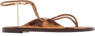Ferragamo Ferragamo Riace Strappy Flat Sandals