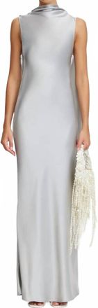 Acler Fleeden Maxi Dress In Dove