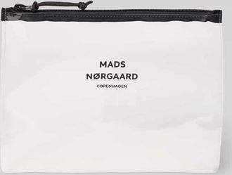 Mads Norgaard Purse in transparenter Optik Modell Craze Hope in Weiss, Gr&ouml;&szlig;e 1