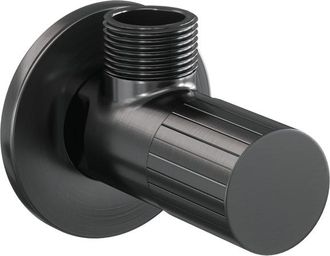 Marcel Breuer Stripe Hoekstopkraan - gunmetal geborsteld PVD