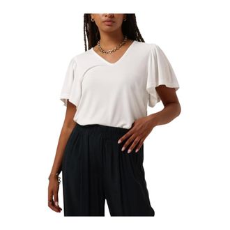 Minus Dames, Blouses & Shirts, Wit, Maat: XL Modal