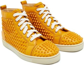 Christian Louboutin Sneakers Louis Spikes - Giallo