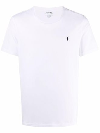 Polo Ralph Lauren Polo Pony-embroidered cotton T-shirt - men - Cotton - L - White