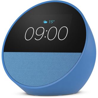 No Brand Amazon Nuovo Echo Spot (modello 2024) Sveglia intelligente con suono di qualit&agrave; e Alexa Blu