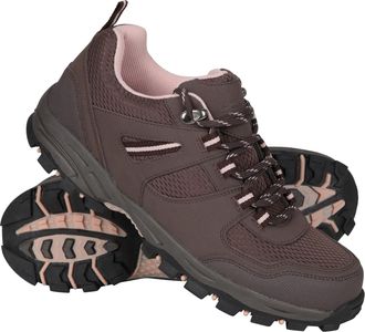 Mountain Warehouse Dames/dames Mcleod brede wandelschoenen (Donkerbruin)