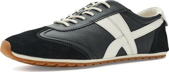 Tory Burch Hank Field Sneakers Womens Shoes Black/Cream/Black : 10.5 M, Suede