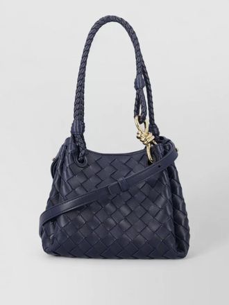 Bottega Veneta small parachute intrecciato shoulder bag