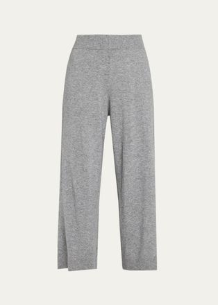 Lafayette 148 New York Wide-Leg Knit Lounge Pants