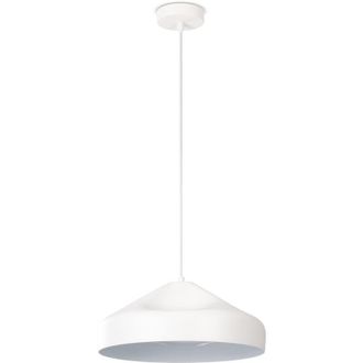 Paco Home L&aacute;mpara Colgante Sal&oacute;n Mesa Comedor Cocina Cable Textil 1,5m Industrial L&aacute;mpara Colgante - Tipo 3, Negro - Blanco - Paco Home