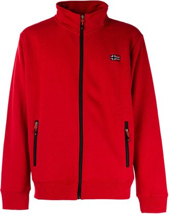 Scuola Nautica Italiana Heren Sweatshirt in sportief katoen