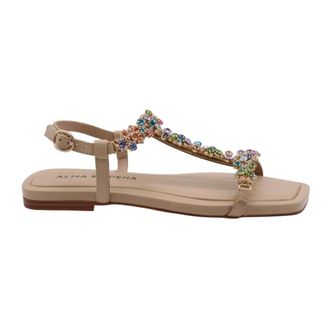 Alma En Pena Flat Sandals, female, Beige, 4 UK, Padus Sandal