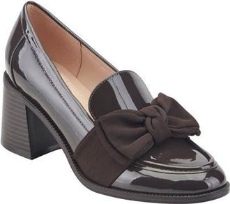 Bandolino Korra Bow Pump in Dark Brown at Nordstrom, Size 9.5