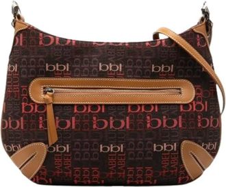 Burberry Borsa a tracolla Pre-owned in tela - - Pre-owned - Donna - Marrone - ONE SIZE