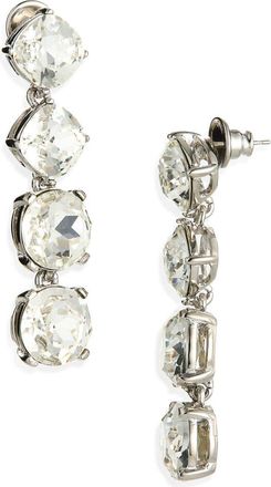 Oscar De La Renta Gallery Crystal Drop Earrings at Nordstrom