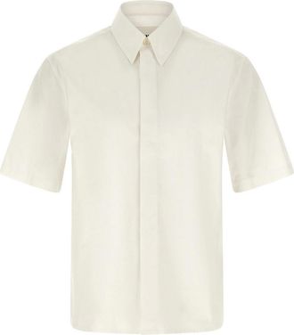 Jil Sander Logo Embroidery Shirt