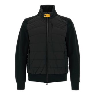 Parajumpers Mick Quilted High-Neck Jacket - Heren - Jassen - Zwart - Maat: S Polyamide