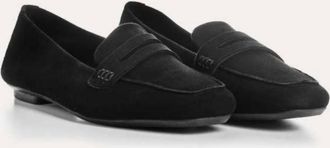 Reqins Womens Hema Peau Loafer In Noir