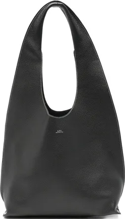 A.P.C. A. p.c. Le Neige Grainy-leather Shoulder Bag