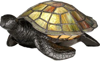 Loops Table Lamp Turtle Tortoise Battery Tiffany Style Shell Integrated LED G9 3W LED
