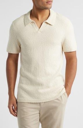 Rails Heath Johnny Collar Polo in Cream at Nordstrom Rack, Size X-Large