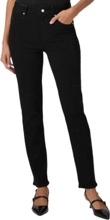 Paige Zwarte Luxe Skinny Jeans - Dames - Slim Fit Jeans - Zwart - W28 - Jeans