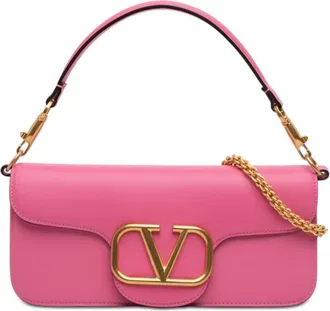 Valentino Pre-owned Valentino Medium Calfskin VLogo Loco Satchel Ladies 16AL19S7PNC0AASD