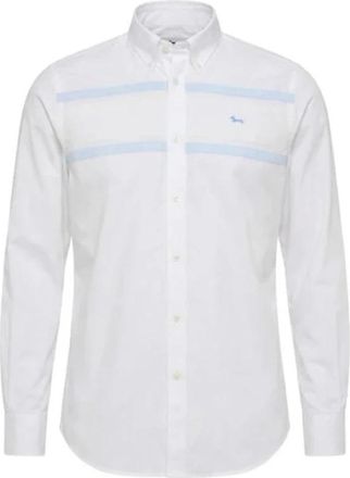 Harmont & Blaine Formal Shirts - Heren - Casual Overhemden - Wit - L - Overhemden