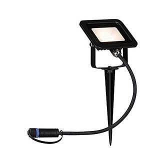 Paulmann Proyector Led Plug Shine Negro Exterior