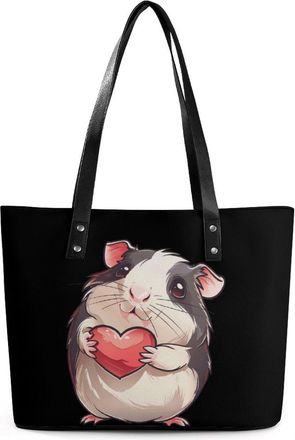 Generic Cute Guinea Pigs Tote Bags for Women Cute Shoulder Purses Handbags