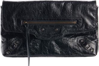 Balenciaga Le City Clutch in 1000 Black at Nordstrom
