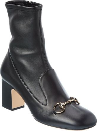 Gucci Horsebit Leather Bootie