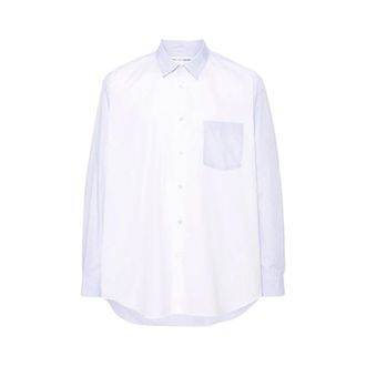 Comme Des Gar&ccedil;ons Hombre, Camisas, Blanco, Talla: M