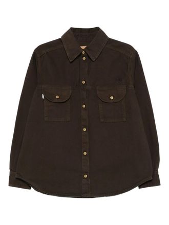 Blazé Milano Berber double-pocket button-down shirt - Brown