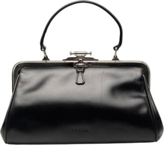 Prada Pre-owned Handbags, female, Black, Size: ONE SIZE Pre-owned Vintage Handbag