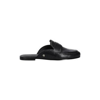 Anine Bing Corrine Mules - Dames - Slip ons - Zwart - 39 EU - Leer - Schoenen