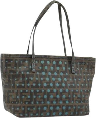 Fendi Pre-owned Plastic Tote Bag - Dames - Vintage Shopper - Bruin - ONE Size - Vintage