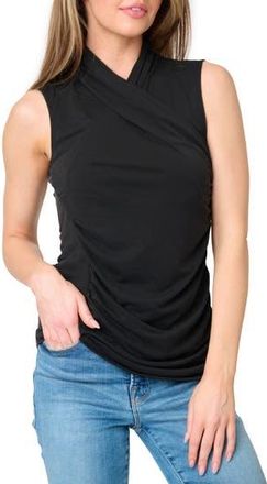 Gibsonlook Side Cinch Wrap Tank in Black at Nordstrom Rack, Size X-Small