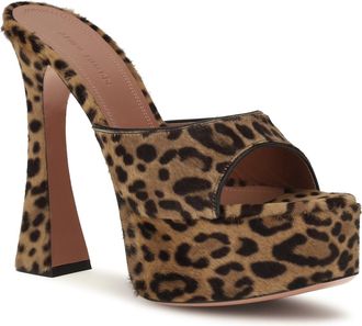 Amina Muaddi Dalida Sandals - Brown