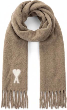Ami Sciarpa Moderna - - Accessories - Donna - Beige - ONE SIZE