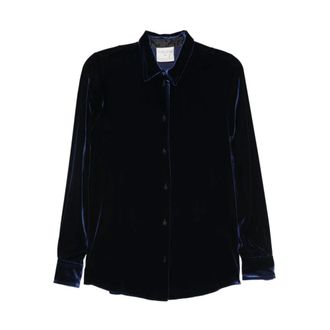 Forte_Forte My Shirt Night - - Jackets - Donna - Blu - S