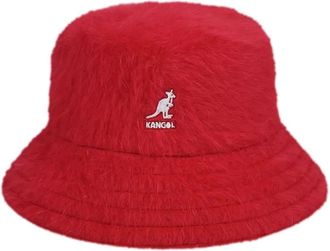 Kangol Furgora Bucket - Dames - Hoeden - Rood - M - Nylon - Accessoires