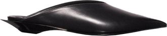 MUGLER Stijlvolle Mules - Dames - Slip ons - Zwart - 36 EU - Schoenen