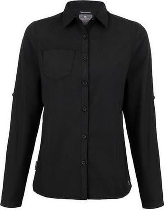 Craghoppers Expert Kiwi Long-sleeved Shirt in Black at Nordstrom, Size 12