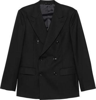 Giorgio Armani Blazer doppiopetto - Nero