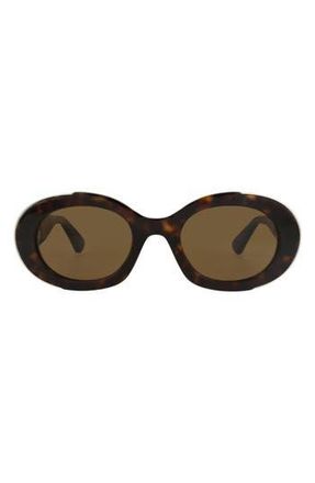 McQ by Alexander McQueen Sunglasses in Havana Havana Brown at Nordstrom Rack
